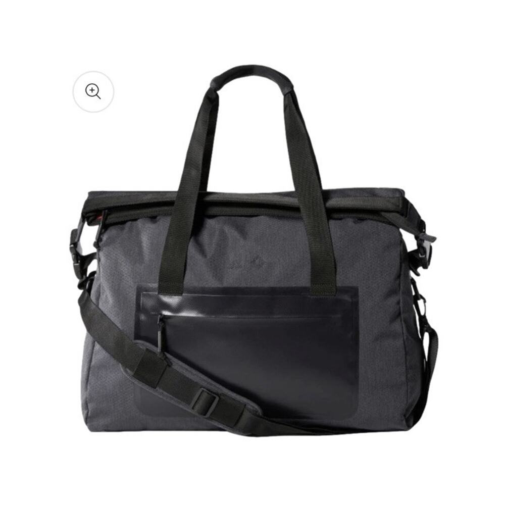 Adidas Wanderlust Team Bag Roll Down Tote Bag Dark Grey Weekend Bag